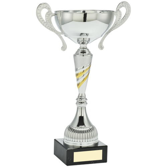 Silver/gold Bowl With Handles Trophy - 9.75in (248mm)